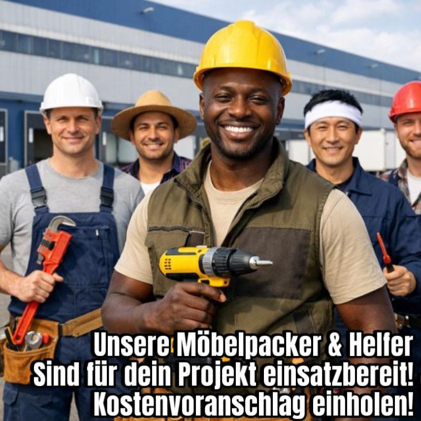Möbelpacker buchen Helfer bestellen leihen buchen mieten Umzugsfirma Steinfurt Rheine Ibbenbüren Lagerhelfer Emsdetten Bauhelfer Produktion 
