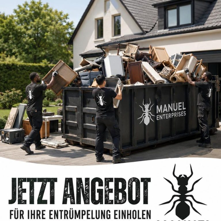 Entrümpelungsfirma Entrümpelungsunternehmen Rheine Entrümpelungen Müllenstorgung Immobilienmakler Hausverwaltung Rheine Hausmeisterservice 